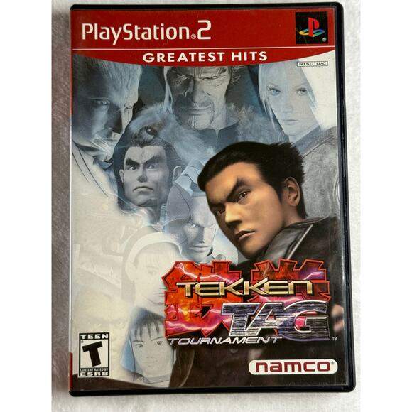 Tekken Tag Tournament PS2 Greatest Hits Complete CIB Namco 2000 Fighting Game - Picture 1 of 7